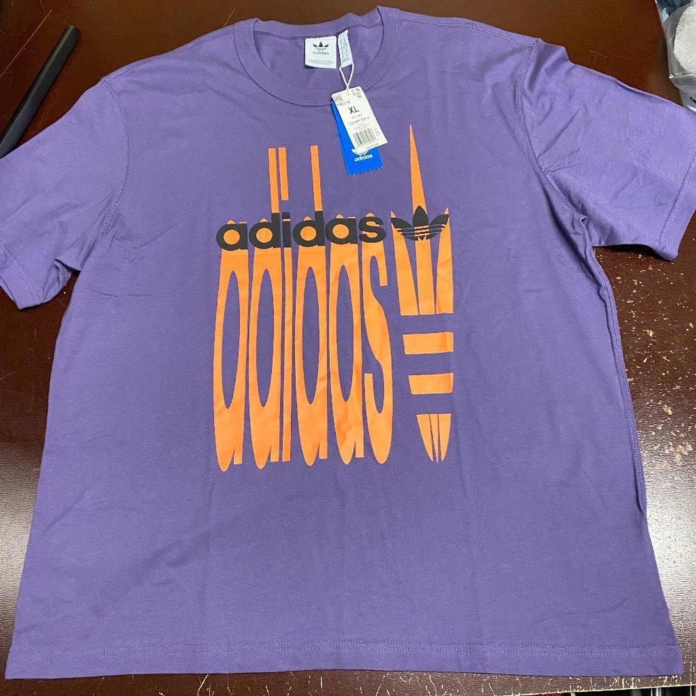 Adidas Fs Grp 4 Logo Pullover T Shirt Size Xl 2xl